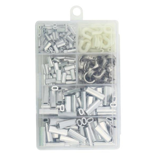 Explorer Tackle Crimp Sleeve Kit Aluminium