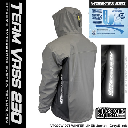 Team Vass 230 Winter Jacket Grey/Black