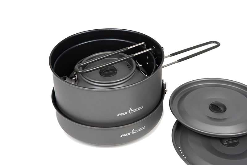 Fox Cookware 4 Piece Deluxe Cook Set
