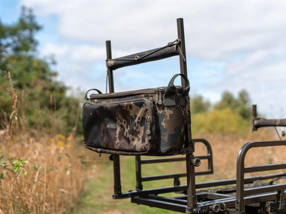 Carp Porter Small Front Barrow Bag Dark Kamo