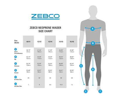 Zebco Trophy Neoprene Waders