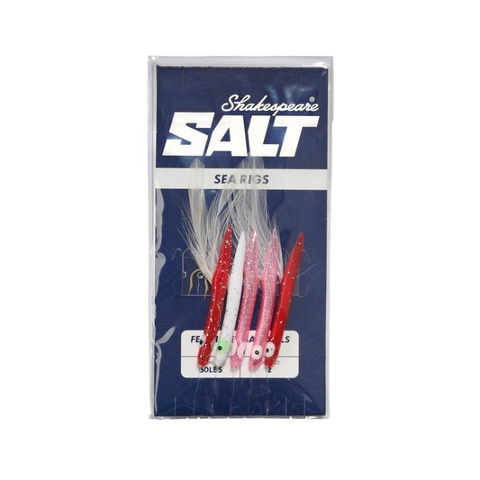 Shakespeare Salt Sea Rig - Feathered Sandeels