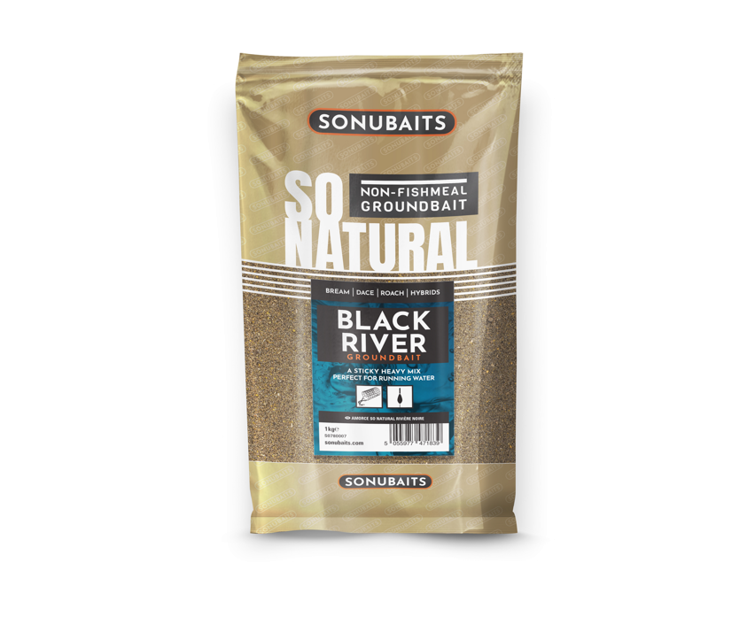 Sonubaits So Natural Groundbait Black River