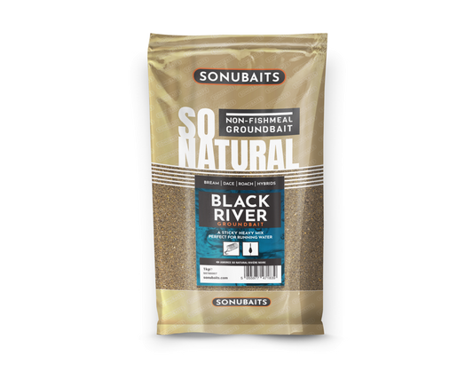 Sonubaits So Natural Groundbait Black River