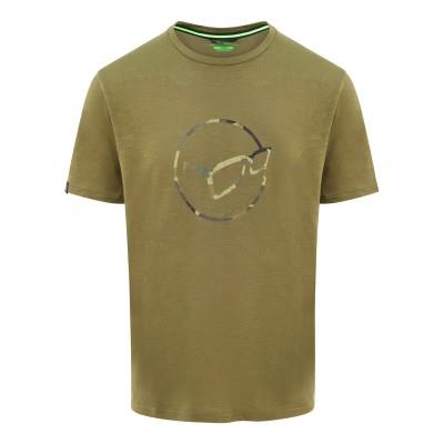 Korda LE Distressed Logo Tee Olive