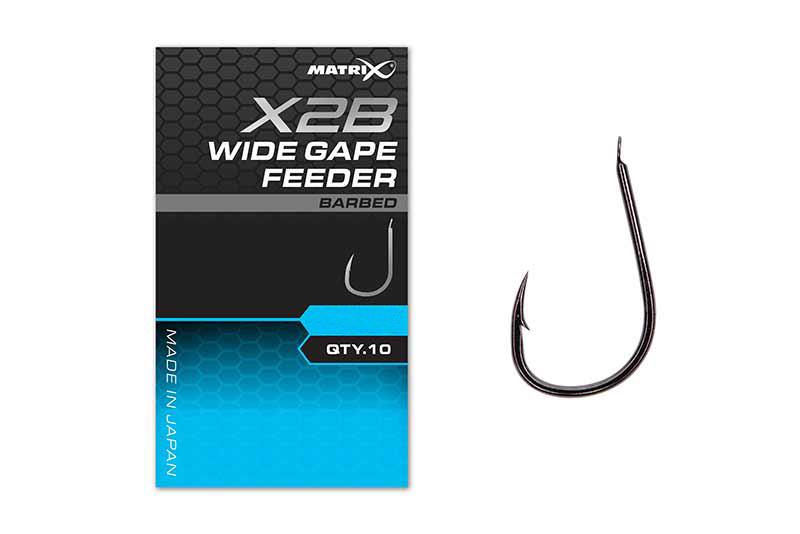Matrix X2B Wide Gape Feeder Hook - Spade Barbed
