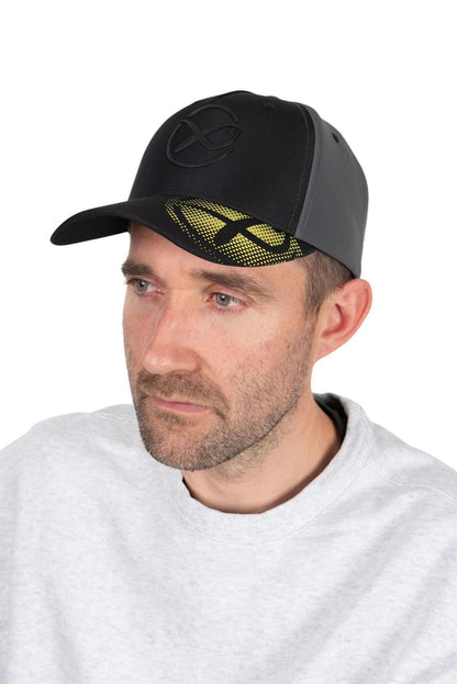 Matrix Faded Print Cap - Black