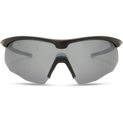 Madison Eyewear Shields Matt Black Sunglasses 3 Polarised Lens Pack Silver Bronze Yellow