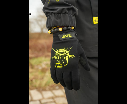 Black Cat Gripper Gloves