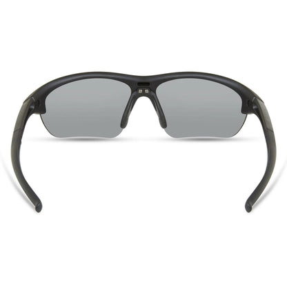 Madison Eyewear Mission Matt Black Sunglasses 3 Polarised Lens - Silver Bronze Yellow