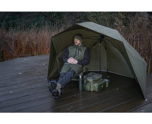 Korum Progress Graphite Brolly Shelter 50"