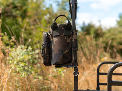 Carp Porter Small Front Barrow Bag Dark Kamo