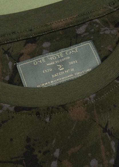 One More Cast Signature OMC Splash Camo T-Shirt