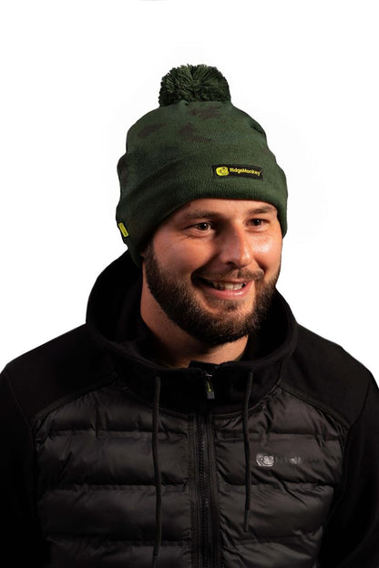 RidgeMonkey APEarel Bobble Beanie Hat