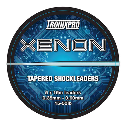 TronixPro Xenon Tapered Leaders 5x15m