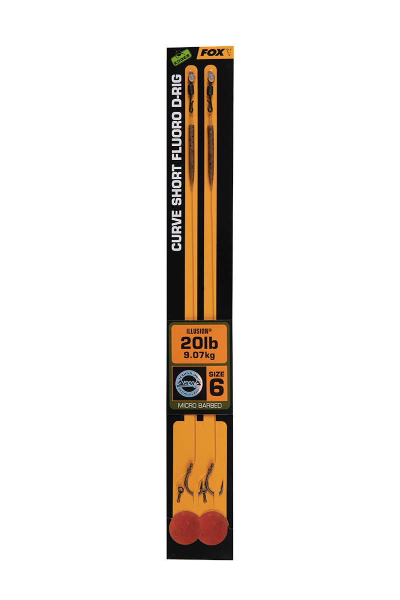 Fox Edges Curve Short Flouro D-Rigs