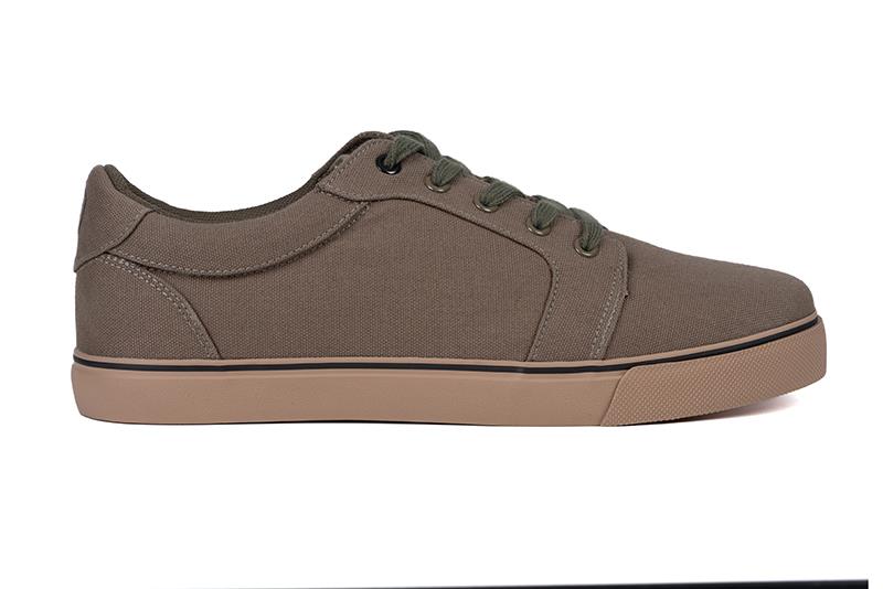 Fox Khaki Canvas Shoes