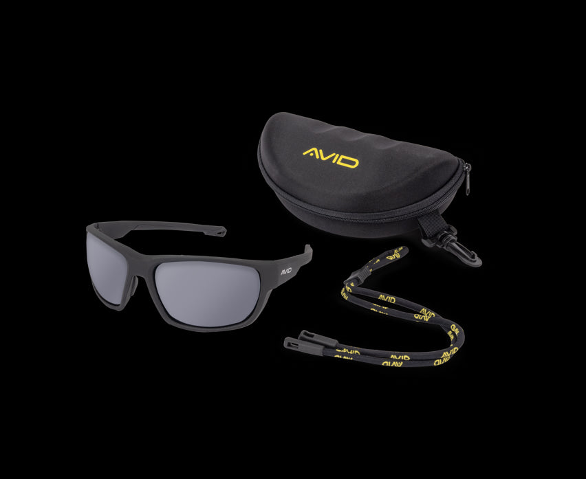 Avid SeeThru OptiWrap Polarised Sunglasses Grey Lens