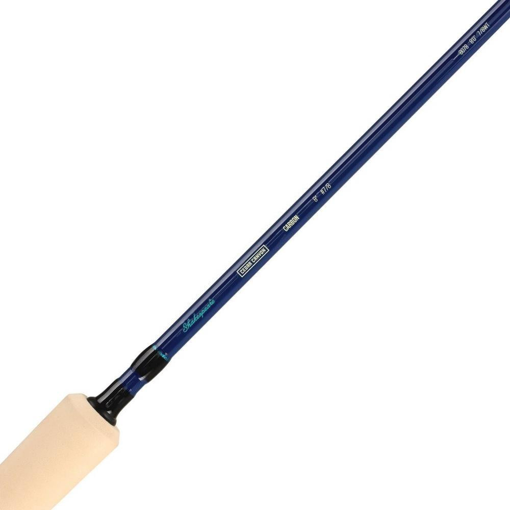 Shakespeare Cedar Canyon Carbon Fly Kit 8ft 7/8wt 4pc