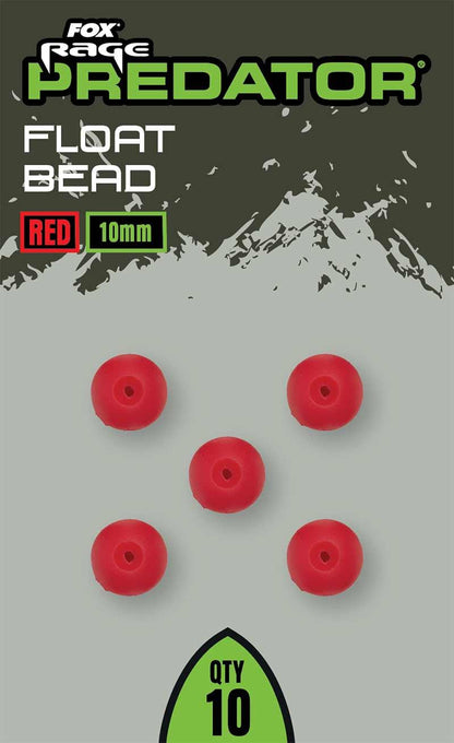 Fox Rage Predator Red Float Bead 10mm