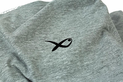 Fox Matrix Minimal Grey Marl T-Shirt