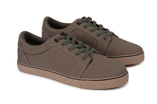 Fox Khaki Canvas Shoes