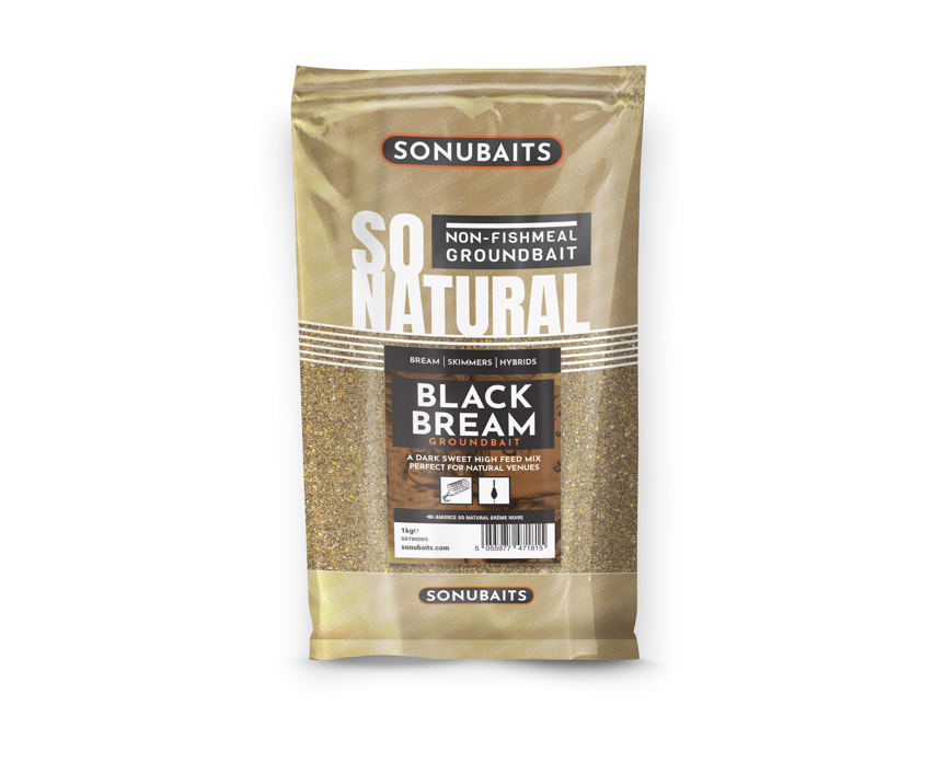Sonubaits So Natural Groundbait Black Bream