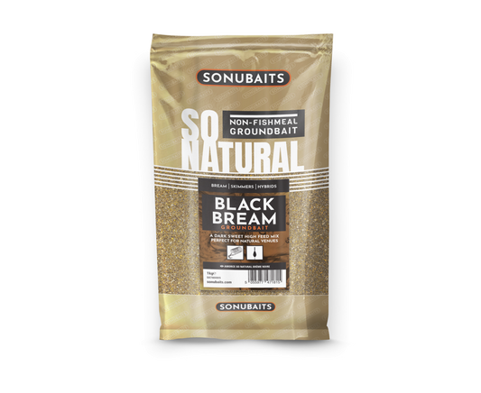 Sonubaits So Natural Groundbait Black Bream