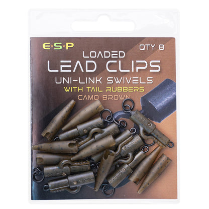 ESP Loaded Lead Clip Uni-Link Swivels