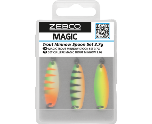 Zebco Magic Trout Minnow Spoon Set 3.7g