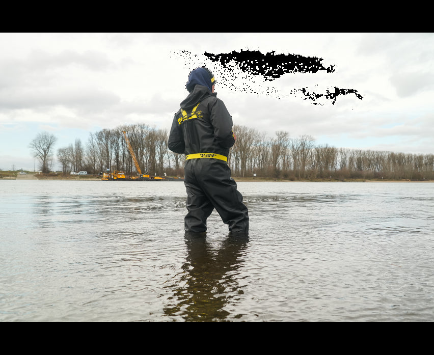 Black Cat Booted Waders