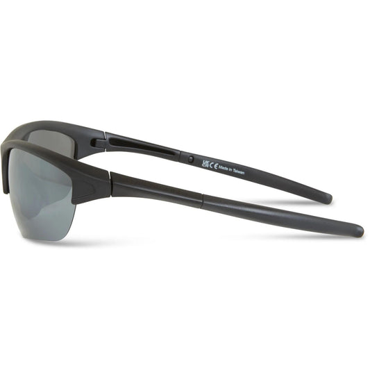 Madison Eyewear Mission Matt Black Sunglasses 3 Polarised Lens - Silver Bronze Yellow