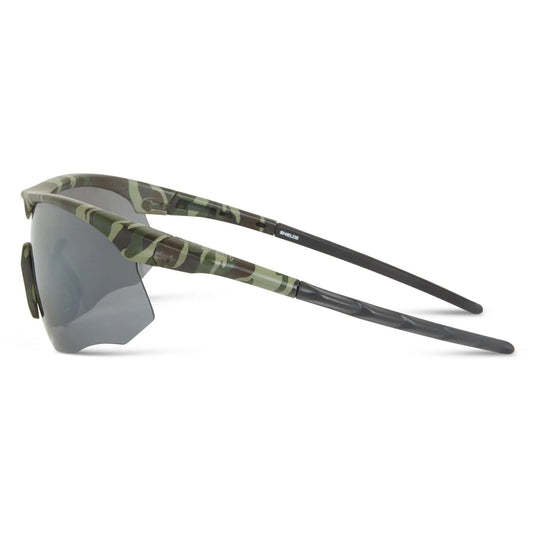Madison Eyewear Shields Camo Sunglasses 3 Polarised Lens Pack - Silver Bronze Yellow