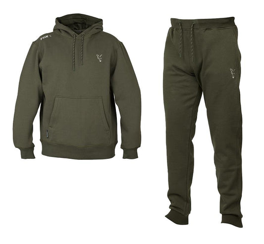 Fox Collection Green Silver Hoody & Joggers