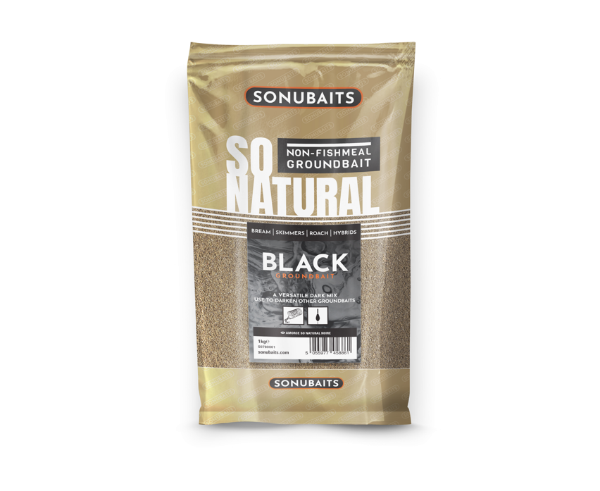 Sonubaits So Natural Groundbait Black