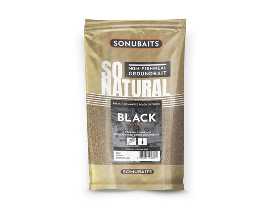 Sonubaits So Natural Groundbait Black