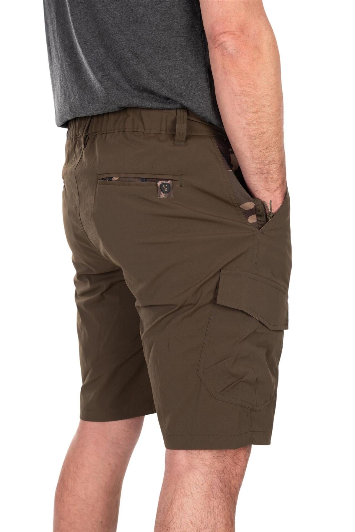 Fox Khaki Lightweight Cargo Shorts