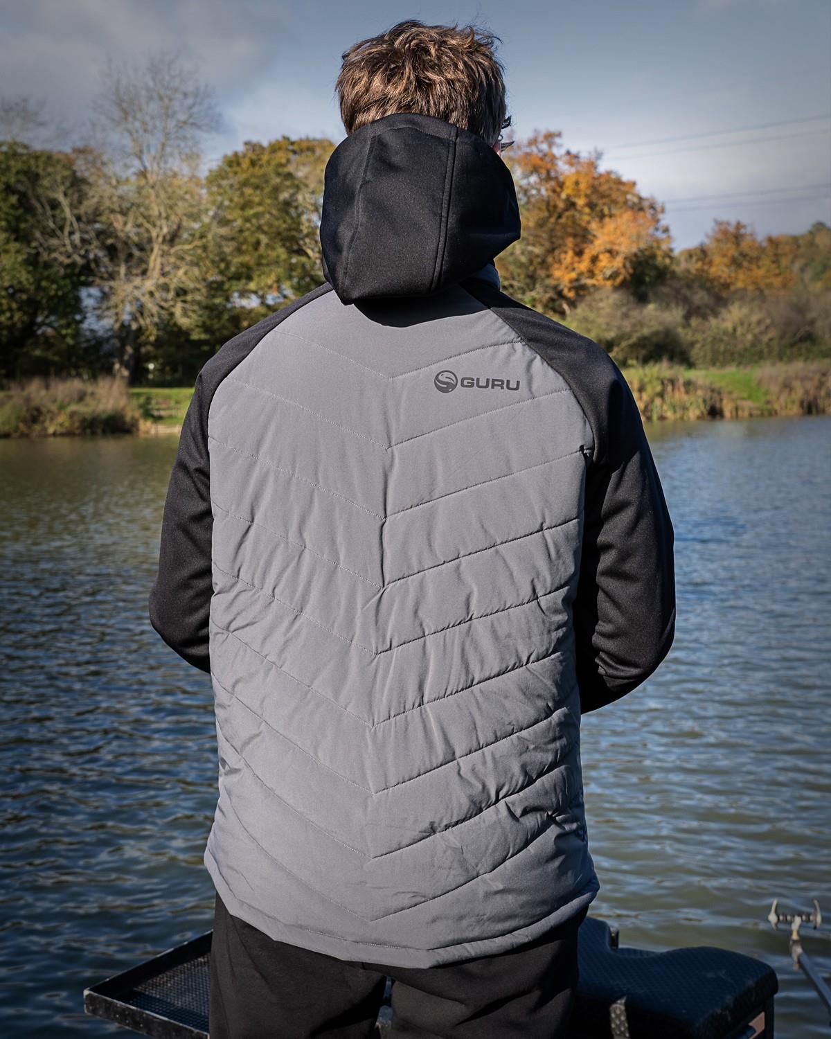 Guru Hybrid Jacket Charcoal – Great Fishing Tackle