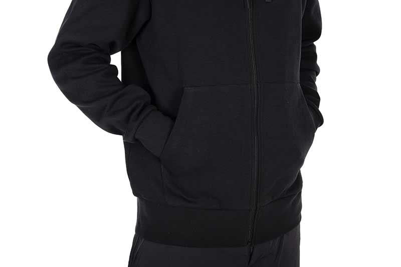 Matrix Black Stealth Zip Hoody