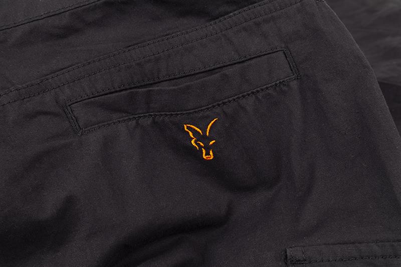 Fox Collection Shorts Black Orange