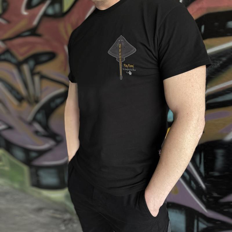 Vass Ray Rising Cotton T-Shirt