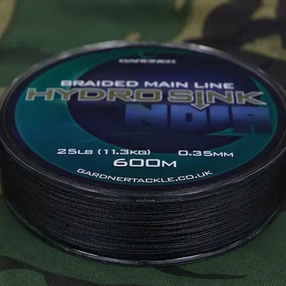 Gardner Hydro-Sink Braid Noir 25lb 0.35mm