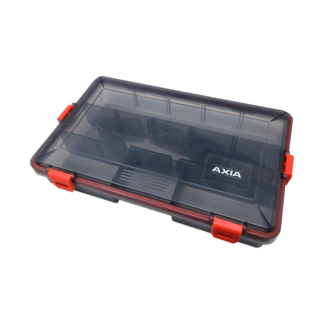 Axia Waterproof Lure Box Large 27.5x18.5x5cm Orange
