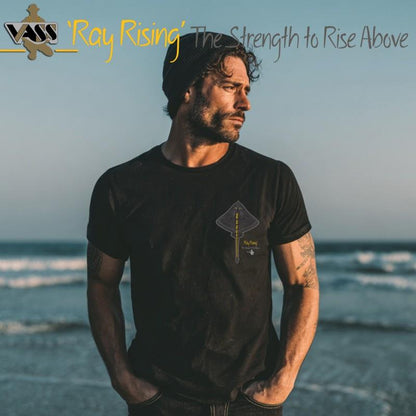 Vass Ray Rising Cotton T-Shirt