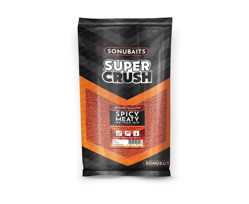 Sonubaits Supercrush Spicy Meaty Method Mix