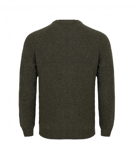 Korda Mindset Fisherman Knitted Sweater Dark Olive