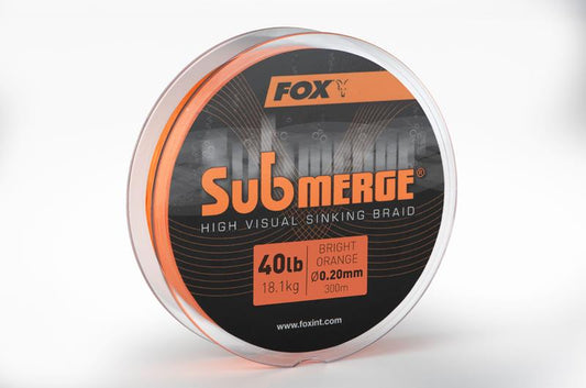 Fox Submerge Sinking Braid Bright Orange