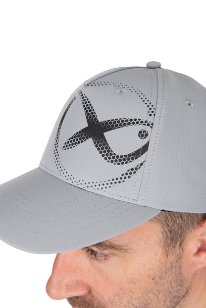 Matrix Faded Print Cap - Light Grey