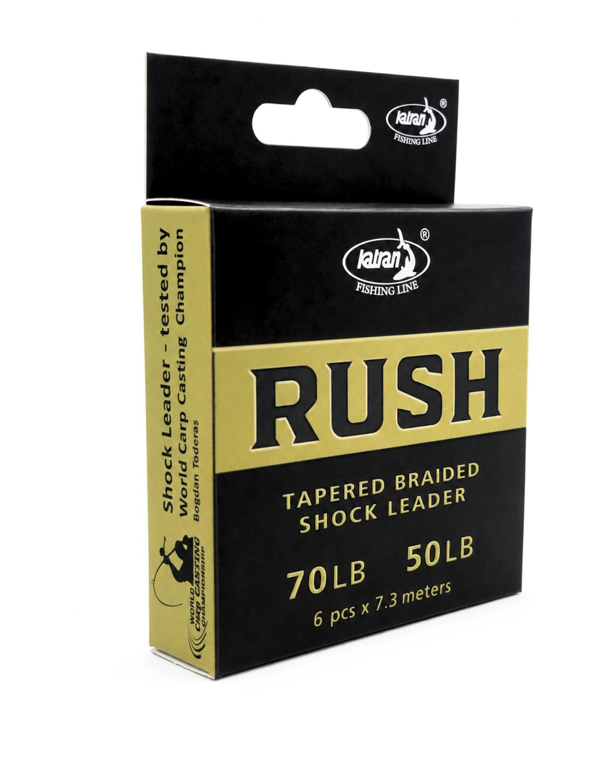 Katran Rush Tapered Braided Shock Leader 70lb-50lb