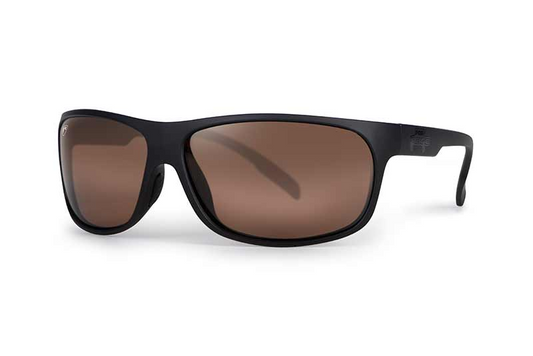 Matrix Matt Black Wrap Brown Lens Eyewear